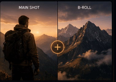 B-roll video example
