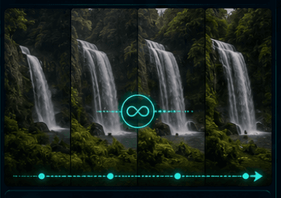 Looping video example
