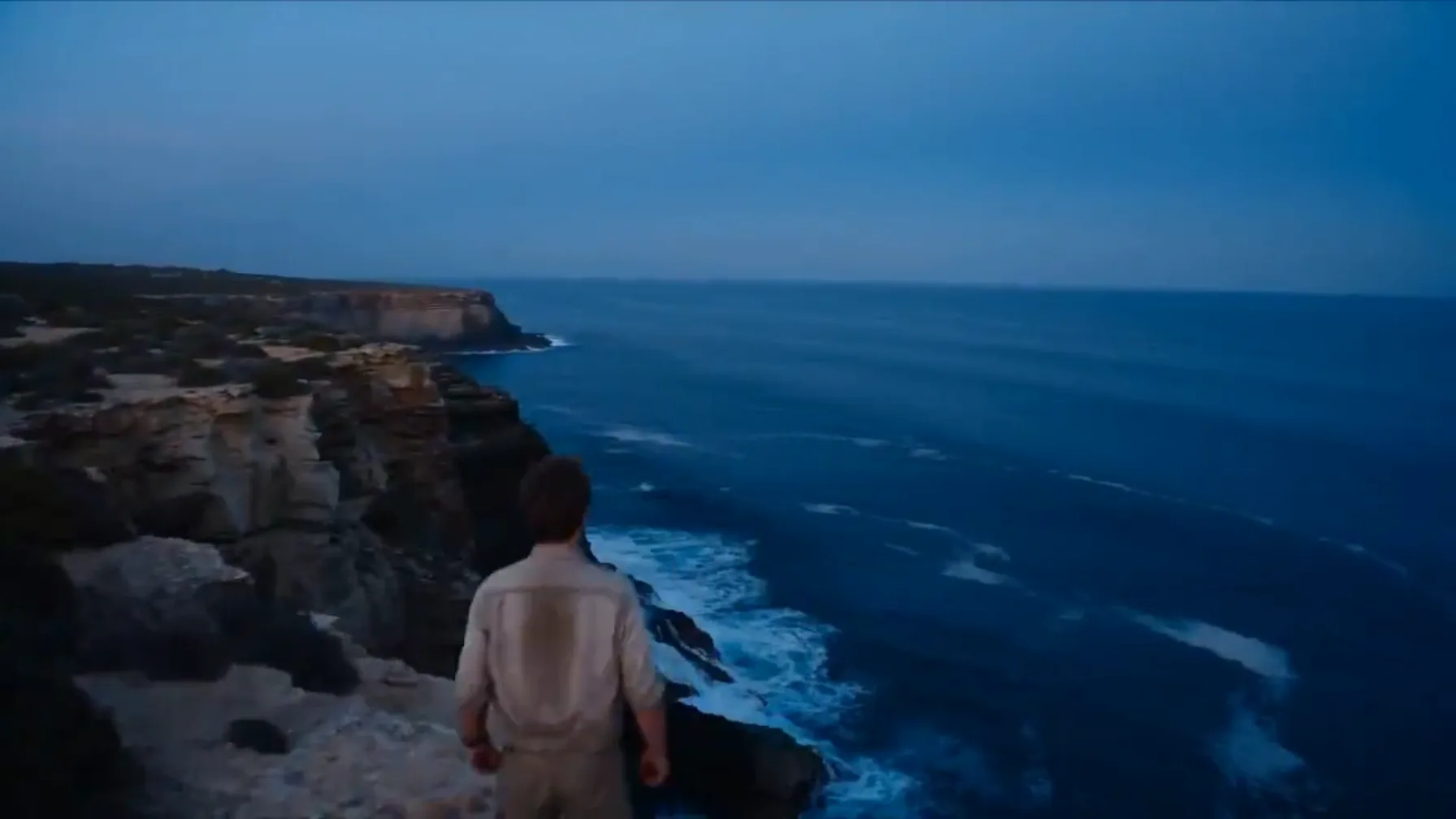 Sora video extender giving a cinematic shot room to develop at dusk